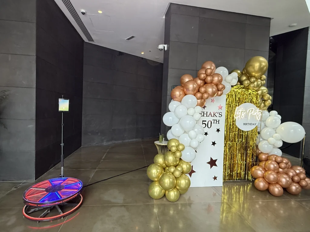 360 video rental for a Birthday event in Dubai