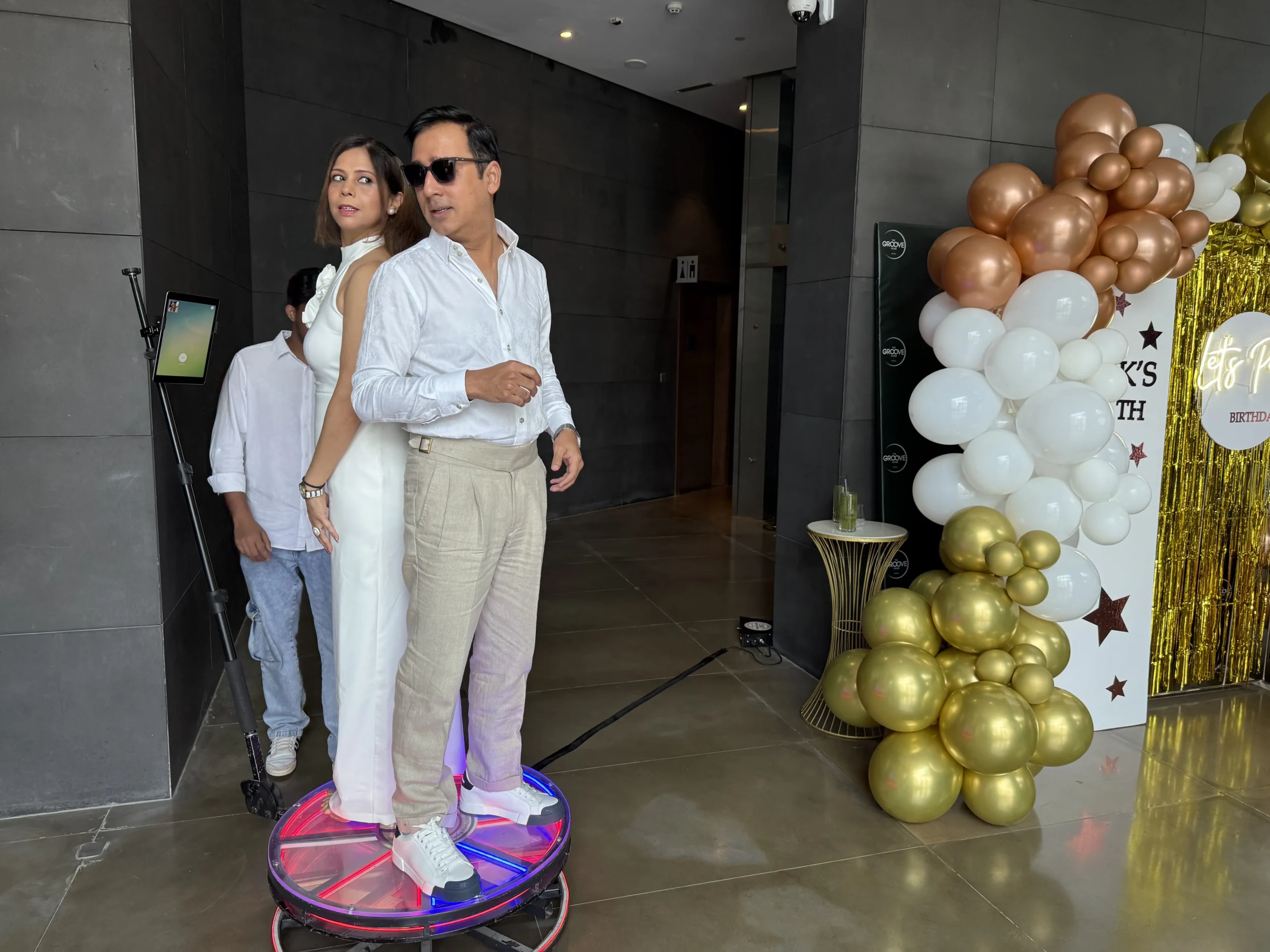 360 video rental for a Birthday event in Dubai